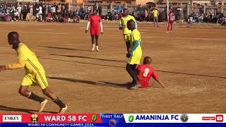 WARD 58 COMMUNITY GAMES 2024 AMANINJA VS WARD 58 [upl. by Zachery]