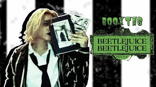 Booktag Beetlejuice  Especial spooky season [upl. by Tomchay]