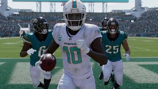 Madden 25 Gameplay  Miami Dolphins vs Jacksonville Jaguars Full Game Madden 25 PS5 [upl. by Othilia]