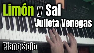 Limon y Sal  Julieta Venegas  Piano Solo Cover [upl. by Lihp671]