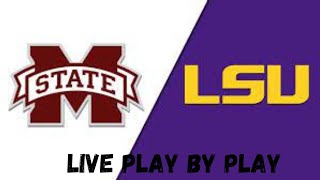 LSU VS Mississippi State Baseball Live Play By Play 2nd game of opening SEC weekend [upl. by Corbin919]