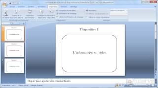 Comment utiliser le mode diaporama avec PowerPoint 2007 [upl. by Toole111]