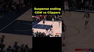 What a Game GSW vs Clippers nba gsw clippers viralvideo viralshorts [upl. by Helga]