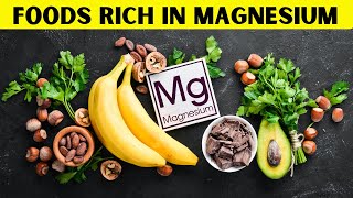 Top 7 High Magnesium Foods  Optimize Your Health With These Magnesium Rich Foods Magnesium Foods [upl. by Anna-Diana470]