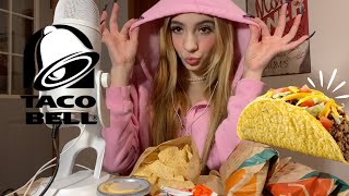 ASMR Eating Taco Bell [upl. by Eittik]