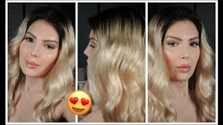 Von BRAUN auf BLOND innerhalb einer MINUTE 😳 PERÜCKEN HAUL Mila Hair [upl. by Avirt]