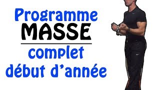 Programme MASSE musculaire complet début dannée  ksCoaching [upl. by Rand898]