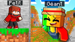 Grand VS Petit en cachecache sur Minecraft [upl. by Alor189]