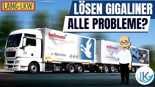 Gigaliner – Sind LangLKW die Antwort auf alles [upl. by Ahsikin]