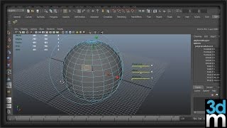 Maya UI Basics  3dmotive [upl. by Nellad]