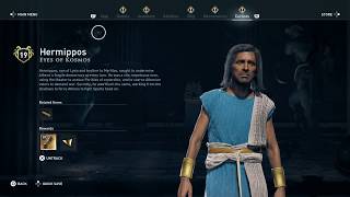 Assassin Creed Odyssey How to find and defeat the cultist Hermippos Eyes of Kosmos [upl. by Kleinstein]