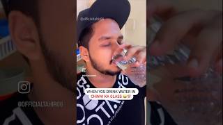 When you drink water in Kaanch ka Glass 😂💯 Mom Be like… Dakhini Urdu  Chennai ka Chokra comedy [upl. by Evelc327]