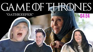 Game of Thrones  S4 E4  quotOathkeeperquot  REACTION [upl. by Pomfret726]