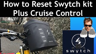 Reset Your Swytch kit Cruise Control plus setting smaller wheel size to increase speed [upl. by Ronalda]