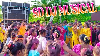 SD Dj Musical Party MH  Aadivasi Village Zari Pondhapada Ganpati Visarjan 2024  Mr Aadivasi [upl. by Doreg]