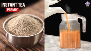 Instant Tea Premix Powder Recipe  Ready To Drink Tea  Just Add Hot Water  Travel Friendly Recipe [upl. by Ennaeel844]