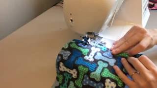 DIY Flannel Washcloth or Reusable Toilet Paper Pt 2 Turn and Topstitch Emergency TP [upl. by Elokcin520]