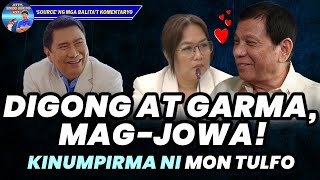 DIGONG AT GARMA MAGJOWA KINUMPIRMA NI MON TULFO [upl. by Ahsinej448]