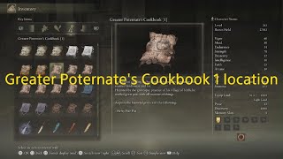 ELDEN RING dlc  Greater Poternates Cookbook 1 location [upl. by Aennil]