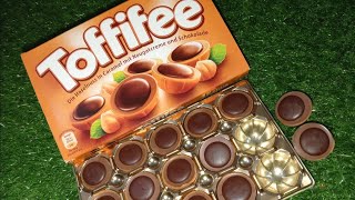 Chocolate opening video 🍫 toffifee double chocolate video  asmr sounds [upl. by Abocaj]