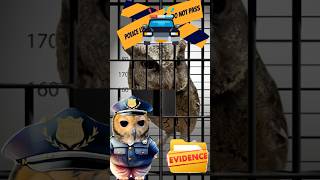 Detective Bibib the Owl part 3 🕵️‍♂️❤️ funnyanimals funnyvideo funny funnypets cute animals [upl. by Baryram]