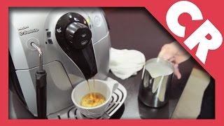 Saeco Xsmall Espresso Machine  Crew Review [upl. by Reve]