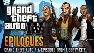 GTA 4  Epilogues [upl. by Sivet]