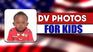 Tips on taking DV Lottery photo for kids [upl. by Tisha]