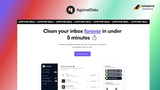 AgainstData Lifetime Deal  Clean Your Inbox amp Protect Your Data with AgainstData [upl. by Culberson656]