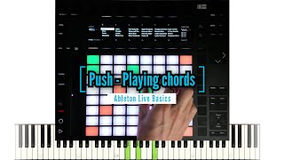 Chord shapes on Ableton Push [upl. by Ney]