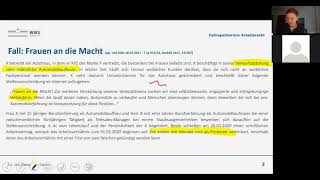 Klausurenkurs Arbeitsrecht Einheit 03 AGG Einführung Kündigungsschutz [upl. by Ymmas534]