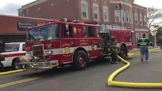 Keyport Fire  April 8 2016  Keyport NJ [upl. by Melak496]