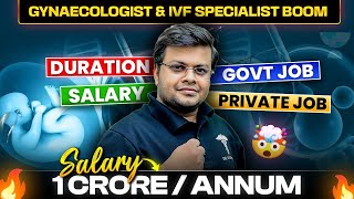 How to Become Gynaecologist  How much Gynaecologist Earn in India  IVF Specialist [upl. by Ecirtram]