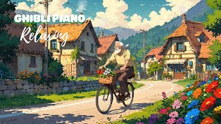 Best Ghibli Piano Collection 🌈 Relax Study and Work 🌈 [upl. by Sperling586]