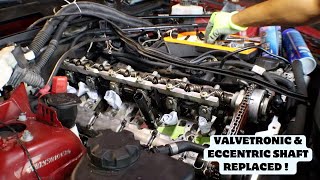 My N55 gets Valvetronic motor amp Eccentric shaft replaced [upl. by Vin]