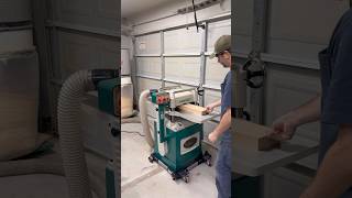 Purchased a new 15” planer from Grizzly Loving this thing woodworking planer grizzlyindustrial [upl. by Cirad]