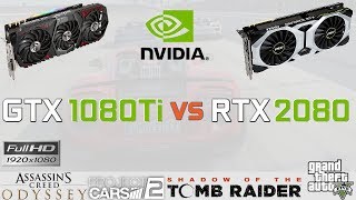 GTX 1080 Ti vs RTX 2080 Test in 5 Games [upl. by Kirchner218]