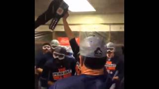 NEW YORK METS  Celebrate in Locker Room After Winning NLCS  Headed to World Series VIDEO [upl. by Fionna972]