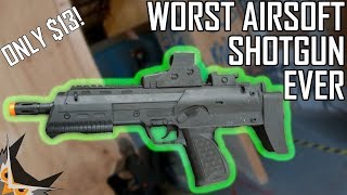 I Found the WORST Airsoft Shotgun Ever  UKARMS MAG 7 [upl. by Claudina]