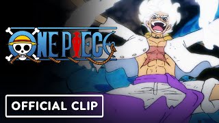 One Piece  Official Luffy Gear Five vs Kaido Clip English Dub  IGN Fan Fest 2024 [upl. by Zelma]