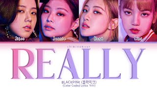 BLACKPINK 블랙핑크  Really Color Coded Lyrics 가사 [upl. by Reba]