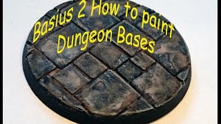 How to Paint Dungeon Bases [upl. by Einyaj188]