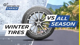 Winter tires vs Allseason tires  which tires should you buy  Michelin Garage [upl. by Patience]