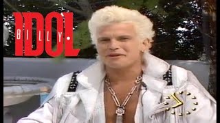 Billy Idol  Interview TV AM  1990 [upl. by Enutrof]