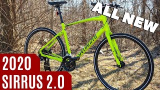 The ALL NEW 2020 Specialized Sirrus 20 Alloy Fitness Hybrid Feature Review and Weight [upl. by Farwell]