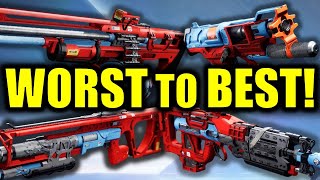 Destiny 2 WORST to BEST Europa Weapons  Beyond Light [upl. by Petie478]