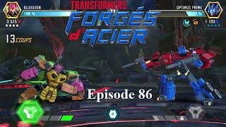 Transformers Forgés dAcier Walkthrough FR épisode 86 Abus de science 100 [upl. by Lonnard]