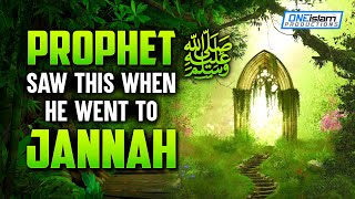 PROPHET ﷺ SAW THIS WHEN HE WENT TO JANNAH [upl. by Odla]