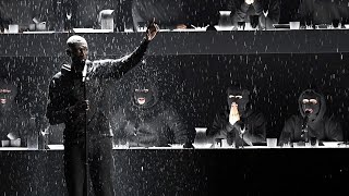 Stormzy at the Brit Awards Yo Theresa May wheres the money for Grenfell [upl. by Lewan115]