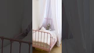 IKEA MINNEN Pink Bed [upl. by Adolphe896]